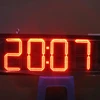 Led digital sports red marathon race clock/ timer single or double sided