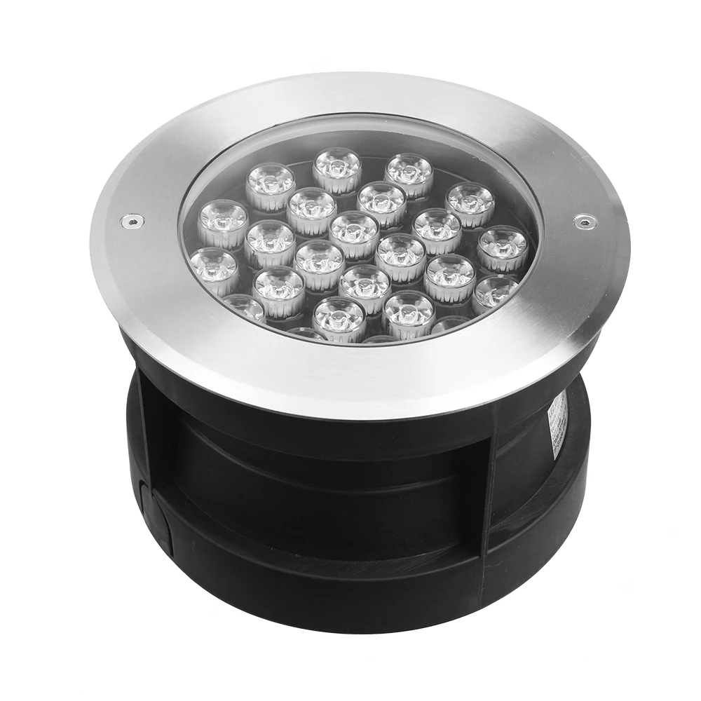 Ip68 Led Underwater Puck Light 1224v 24w High Power 304 Stainless