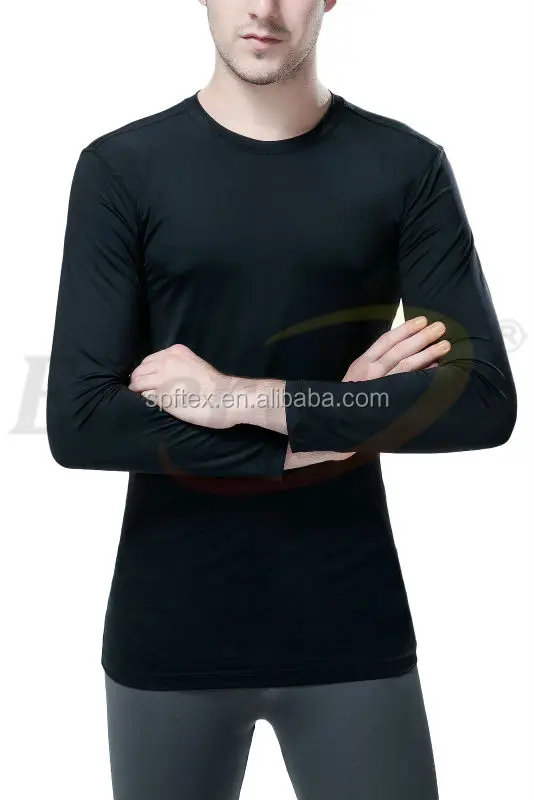 copper compression running wear shirts Long Sleeve top underwear