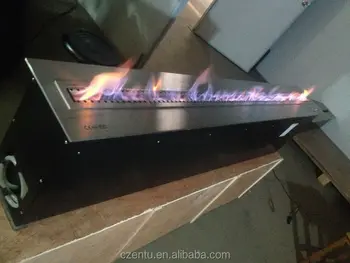 Indoor French Stainless Steel Fireplace With Bio Ethal Fuel Buy