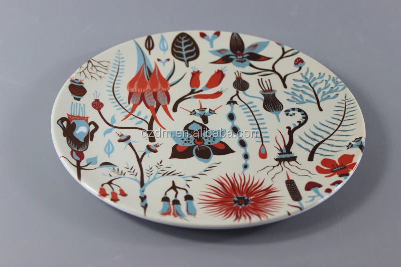 23cm melamine round dinner plate