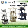 BSCI Qingquan Handicraft Happy Pet Product,Sisal Pet Tree,Wooden Cat Tree House
