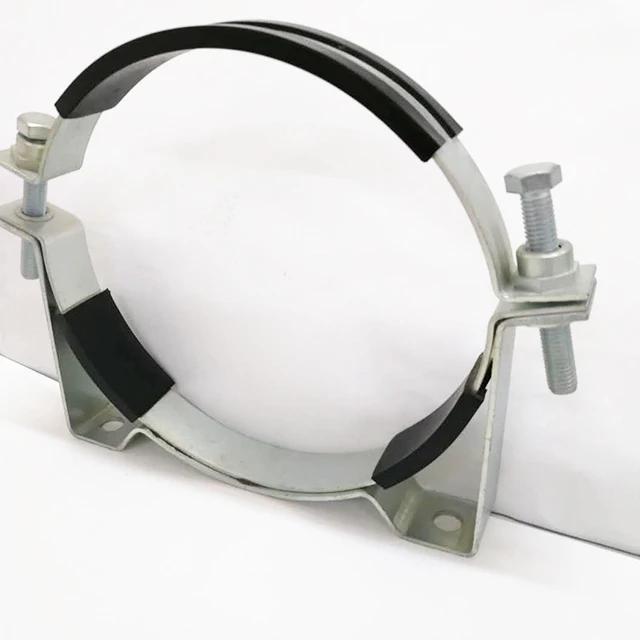 Collinear Reduction Vertical Stainless Steel Wall Mount Pipe Clamp