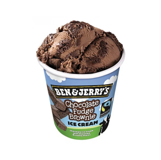 
Ben & Jerrys CHOC FUDGE BROWNIE 