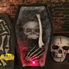 Customized High quality Halloween Props haunted house coffin decorations with shine