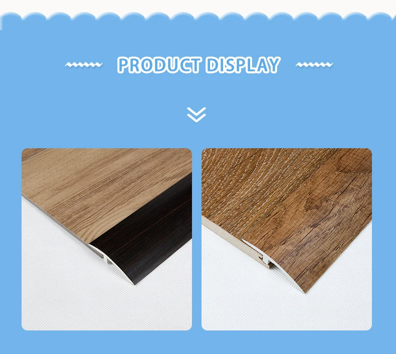 Plastic Multipurpose Reducer Laminate Flooring Transition Strips Pvc