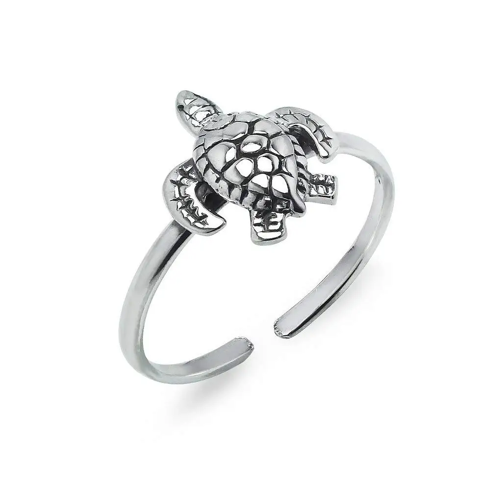 CloseoutWarehouse Simulated Opal Sea Turtle Pendant Sterling Silver