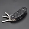 2016 New Arrival Promotional Thin Metal Carbon Fiber Key Holder for Hot Sale