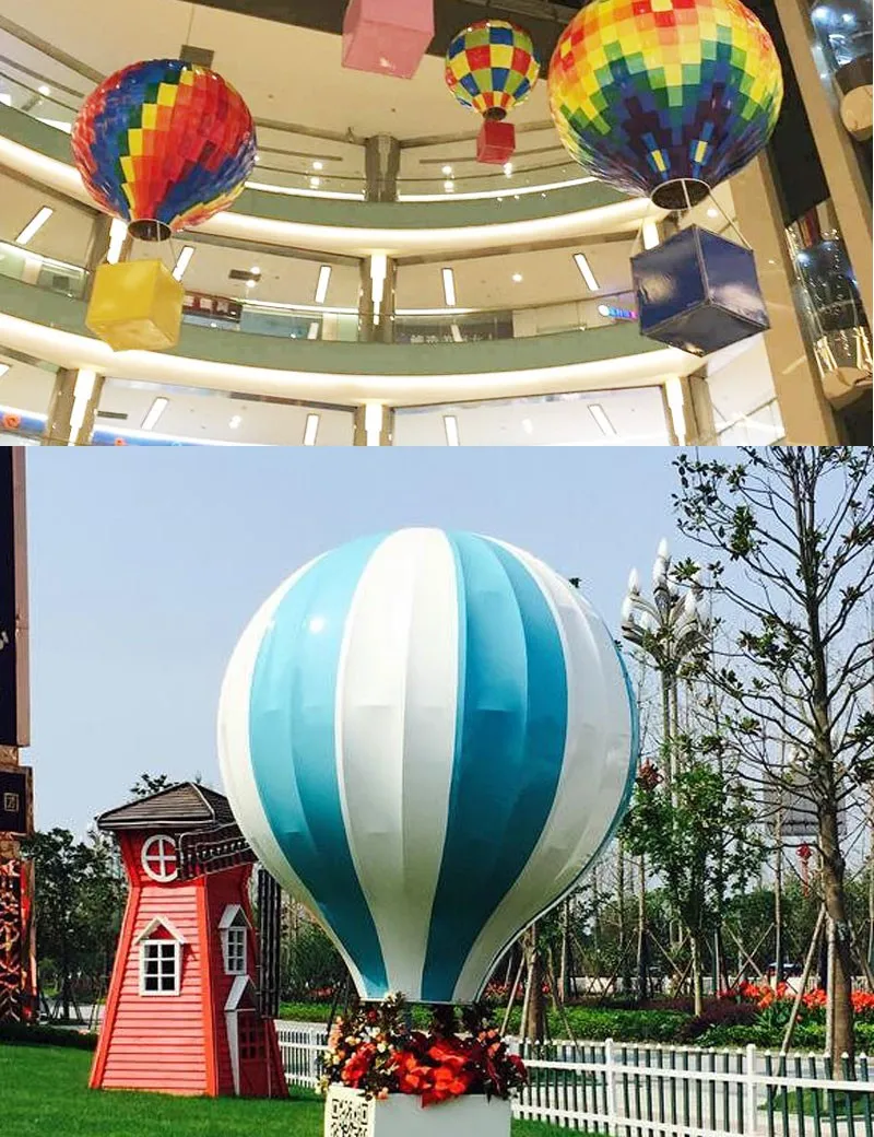 Shopping Mall 1m 2m 3m Large Foldable Hanging Air Balloon Atrium Ceiling Decoration Buy Shopping Mall Ceiling Decoration Hanging Air Balloon