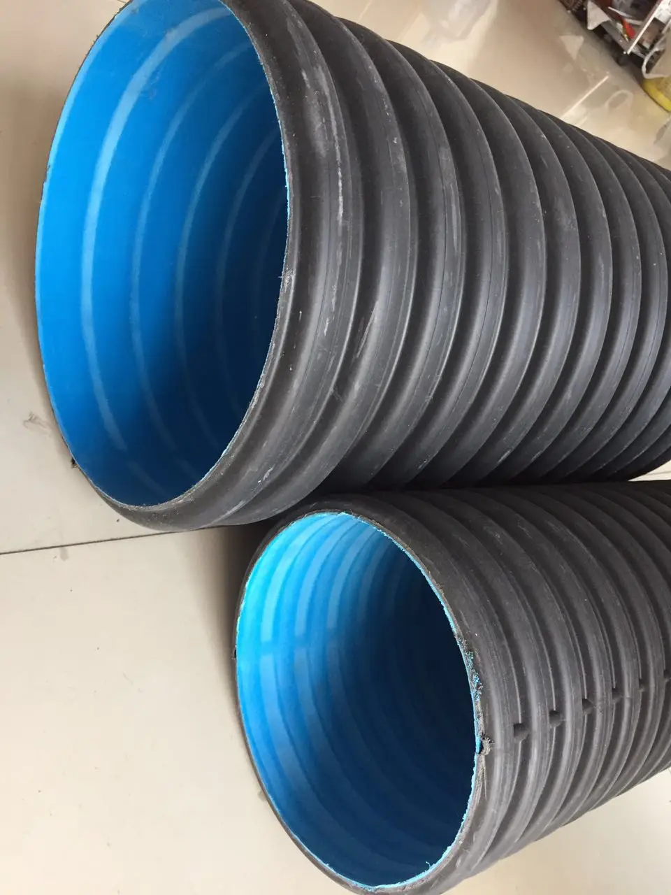 24 Inch Corrugated Drain Pipe Double Wall Corrugated Pipe Line 