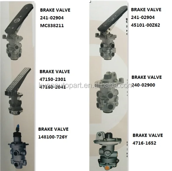 Truck Hand Brake Valve/hand Control Valve P11c For Hino 700 Sh Oem