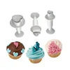 10 Sets Plunger Cutters Sugarcraft Cake Decorating Fondant T(Heart, Veined Butterfly, Star, Daisy, Veined Rose Leaf ,Carnation)