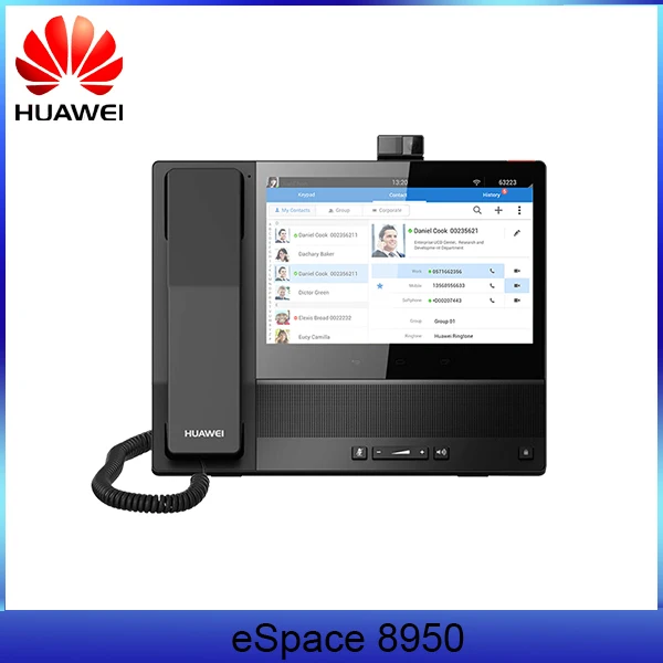 Stock Huawei Hd Android Skype Video Phone Espace 8950 ...