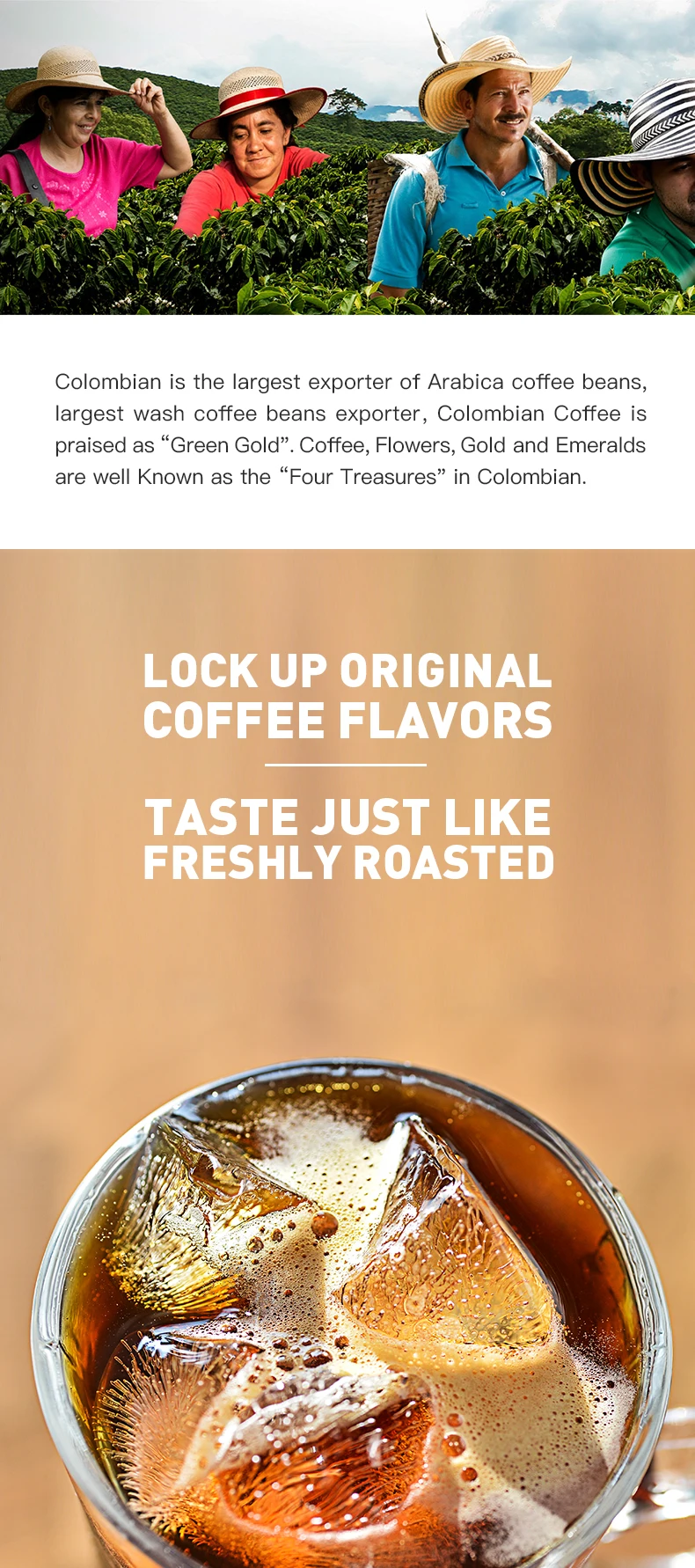 big cup coffee freeze mellow instant flavorful medium roast