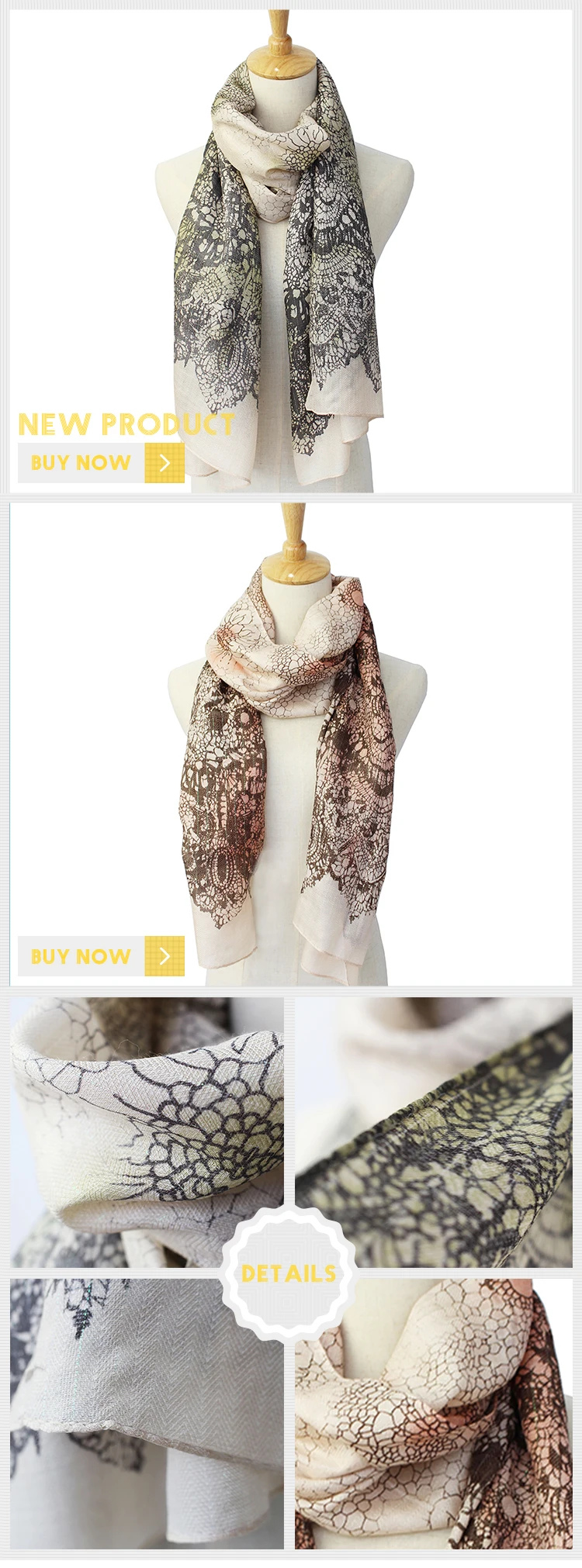 Women Acrylic And Silk Fashion Winter Scarf And Shawl Buy Winter Scarf,Acrylic Scarf,Silk