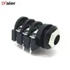 4Pin 1/4" 6.35mm Female Audio Jack PCB Mount Stereo Jack