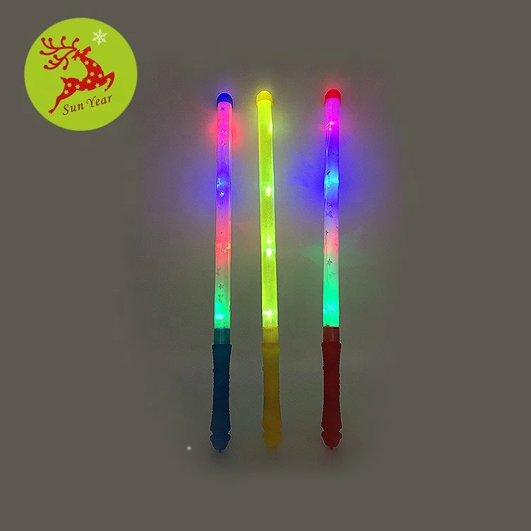 Custom Logo Grow Led Flashing Light Stick For Concert Party Decoration