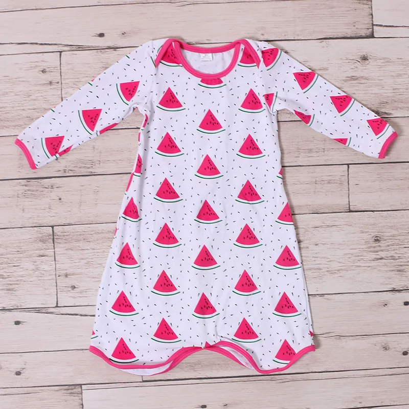 Baby Night Gown Newborn Gowns Knotted Infant Sleeper For