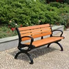 factory sale wpc wood garden bench from China