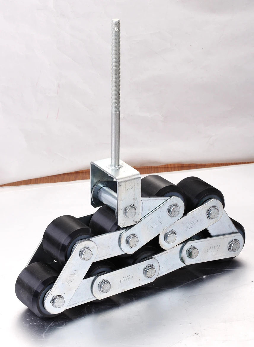 CNHC-038A TOP Sale Escal escalator handrail pressure chain, support chain with 9 rollers in size of 60*55 and 70 mm pitch