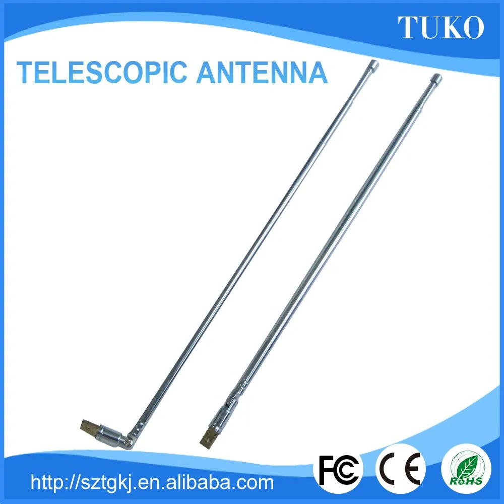Factory Directly Supply Fm Antenna Brass Telescopic Antenna For Radio