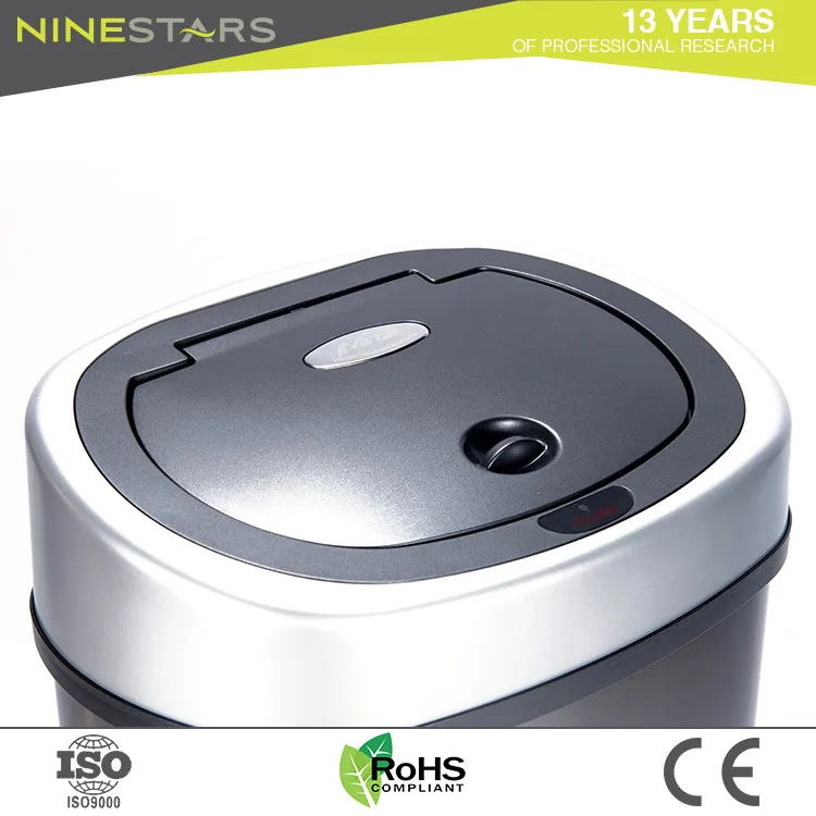 Ninestars Sensor Metal 15l Top Touch Bin Lid Replacement Buy Touch