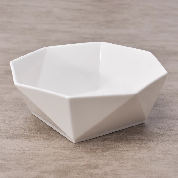 White geometrical shape all sizes wedding unique soup bowls fruit bowl for sale .jpg