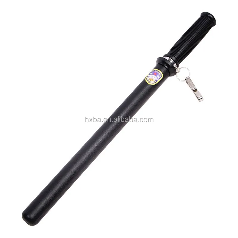 
high quality PC/PP/ABS 50cm police baton security baton tonfa baton rubber baton 