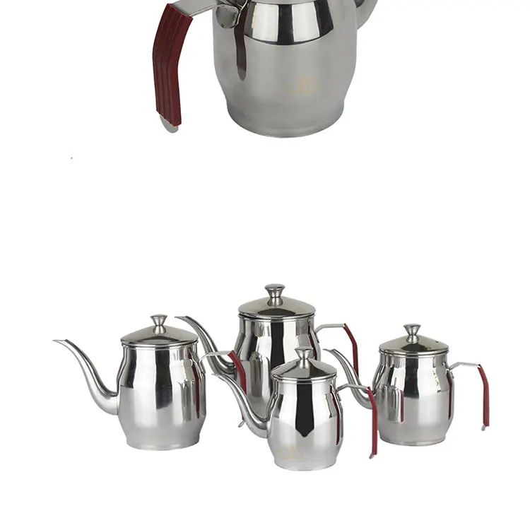 2019 trending best selling stainless steel small kettle goose neck kettle