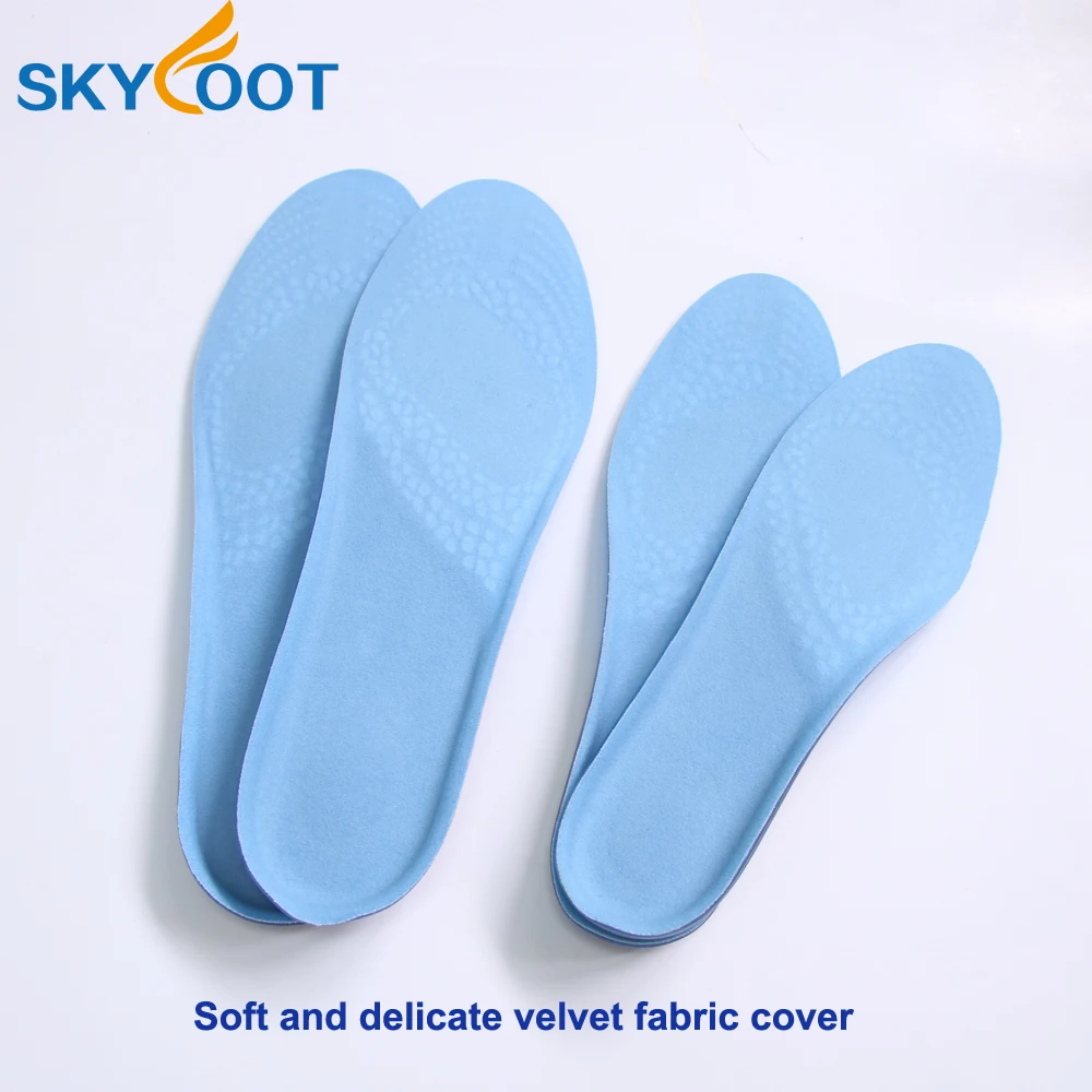 Fabric Hard Plastic Heel Support Shock Absorbing Sport Shoe Insole ...