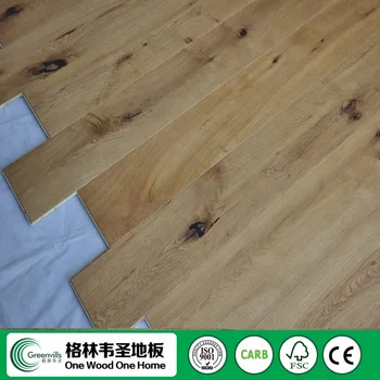 Rustic Grade White Oak Parquet Flooring Engineered Wood Flooring