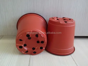 Plastic Plant Container Flower Pot Black Nursery Plastic Plant Container Flower Pot Black Nursery