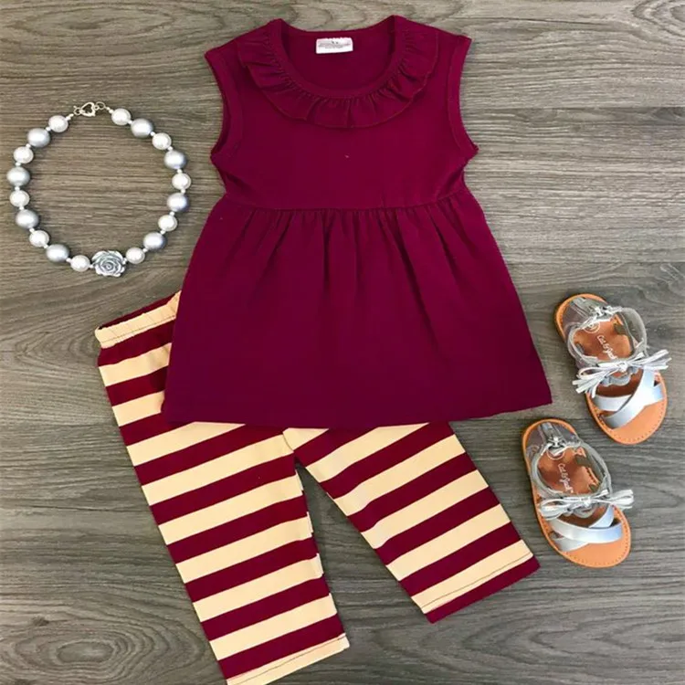 Top Selling Cotton Children's Boutique Clothing Usa Cheap Wholesale