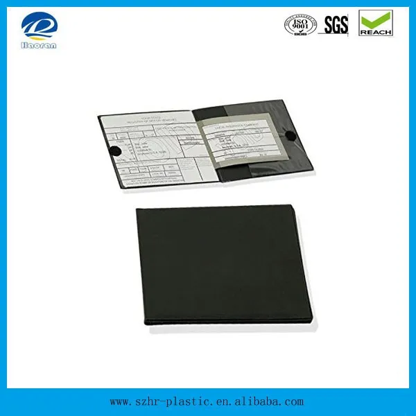 IPick Image Nissan Maxima Document Holder - Car Registration & Insurance Card Wallet, Black - View #6