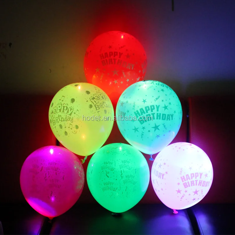 Wholesale china cheap led light baloon latex neon party balloons with logo