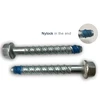 Ruspect double thread M6-M20 Carbon steel hex head Concrete bolt