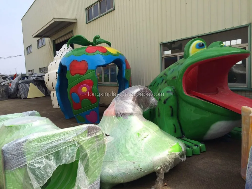 2018 Best Price Plastic Water Slide Pieces Kids Amusement Park Theme