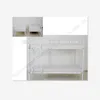 ALL KD CAN BE SPLIT INTO 2 SINGLE BED IRON WHITE BUNK BED