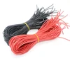 Flexible Black Red Silicon Wire 12AWG 14AWG 16AWG 22AWG 24AWG 200 deg Heatproof Soft Silicone Cable For RC Lipo Battery
