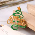 Gorgeous Crystal Rhinestone Christmas Snowman Bell Santa Boot Brooch Pin Cute Xmas Gift For Women Kids