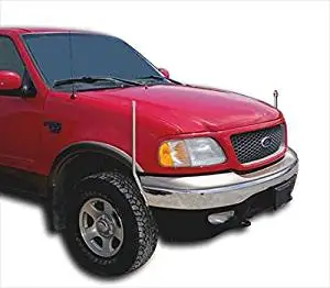 Bores Guide 731512 Stainless Steel Bumper Guide for 2004-2006 Ford Pick Up Fullsize F-150