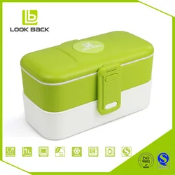 Amazon Top Seller 2019 Microwavable Wheat Straw Bento Lunch Box With ...