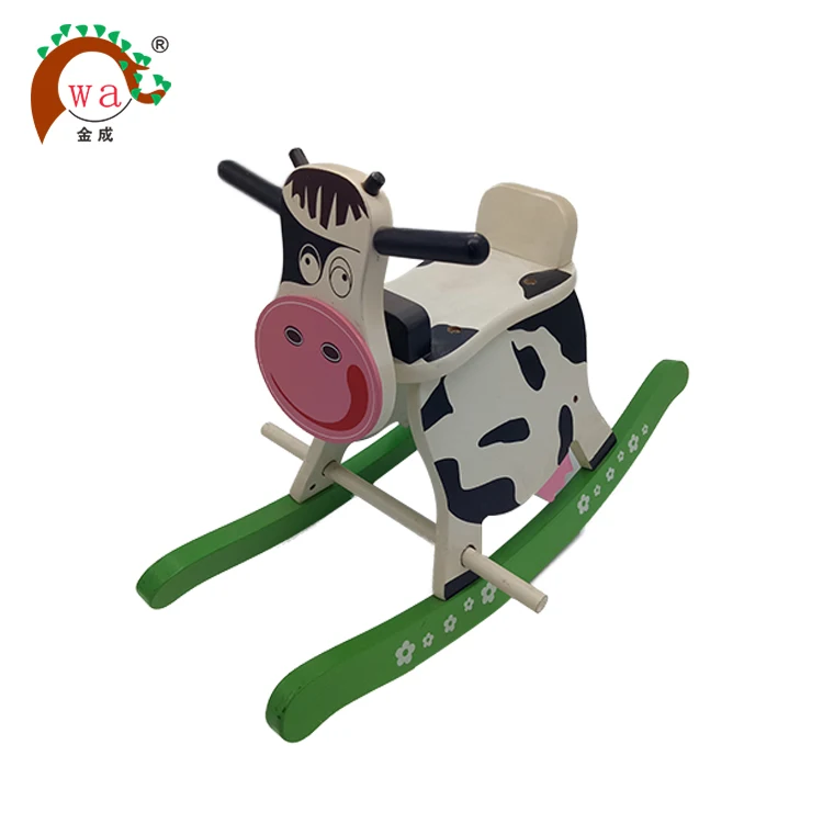 cow rocking horse