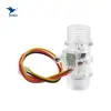 High quality plastic crystal water flow sensor, hall water flow sensor with low price