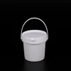1 to 2 Liter Food Grade 1.5 Gallon PP Rectangular Plastic Bucket With Handles lips