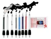 Customized Pull out paper logo pen with string