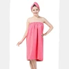 Factory wholesale amazon hot water absorb quick dry microfiber spa shower bath wrap dressing towel