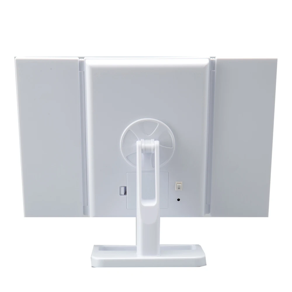 Small Travel Portable Pocket Mirror With Led Make Up Compact Mirror