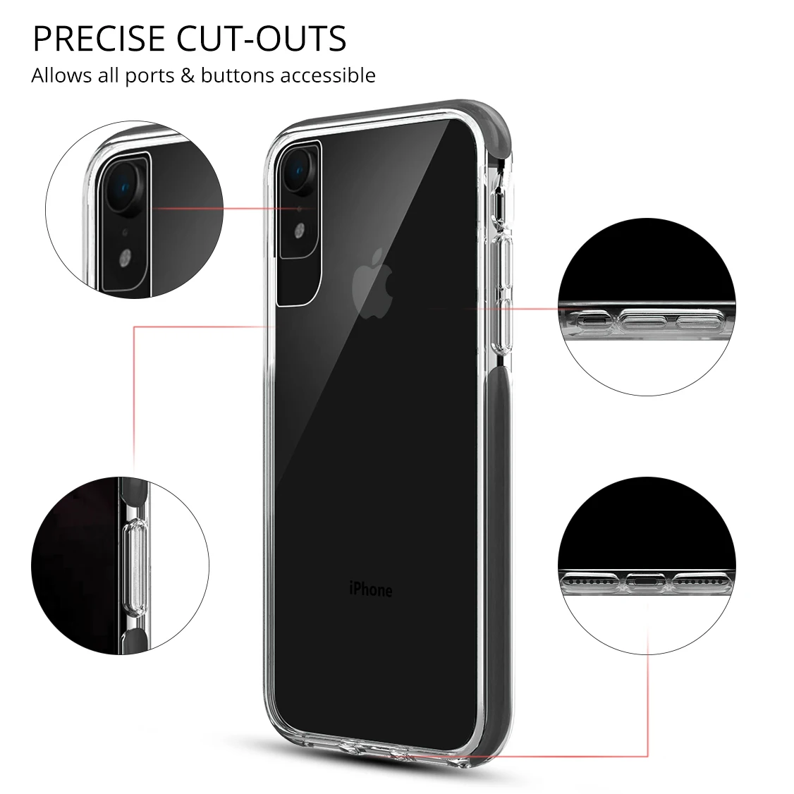 10ft Military Drop Case for iPhone 11 XR X Xs Cell Phone Cover Cases