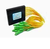1* 16 Fiber Optic PLC Splitter with SC/APC connector for FTTH ODN box module promotion price 0.9mm
